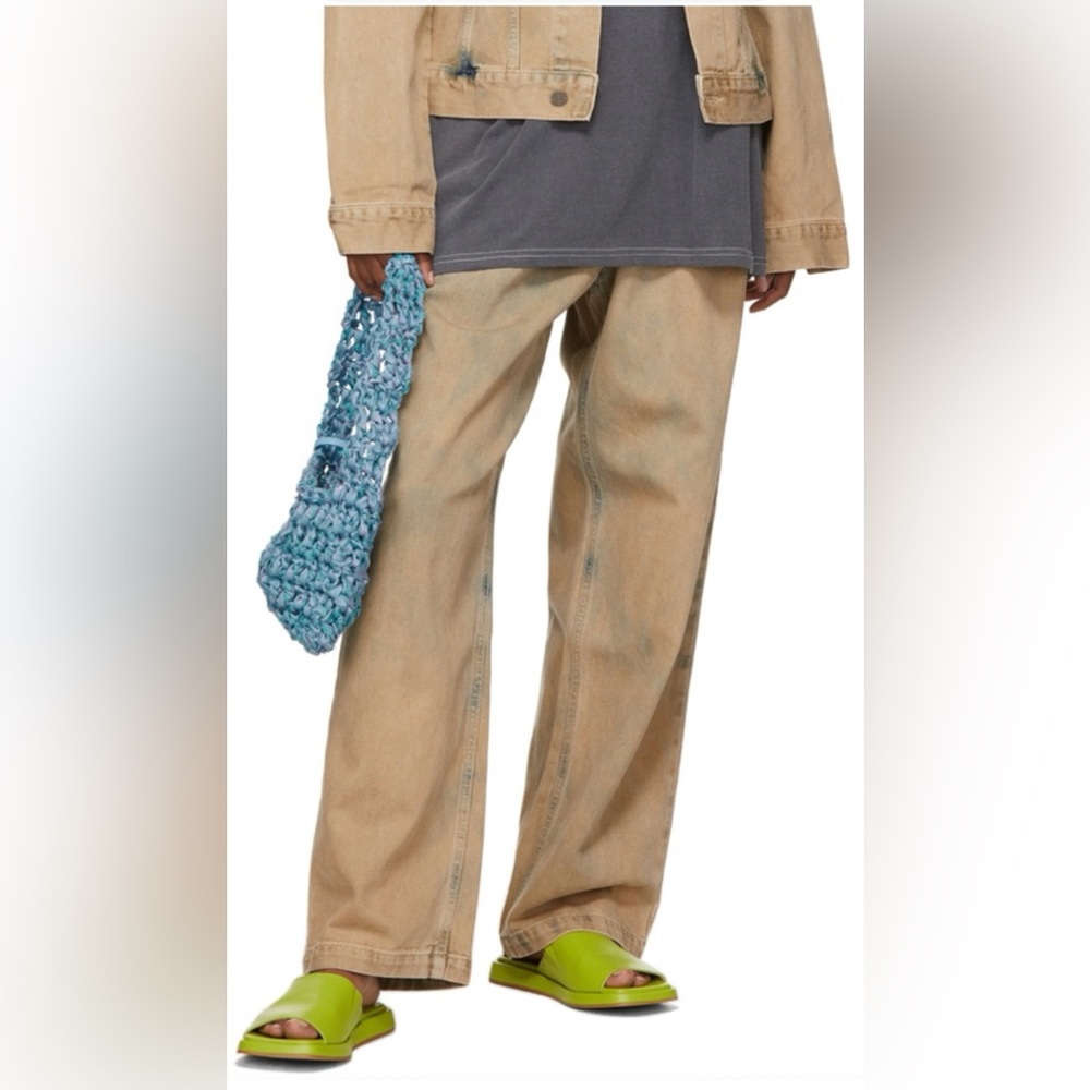 The Open Product Women's Relaxed Beige Jeans